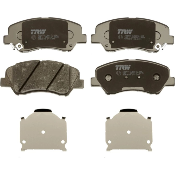 TRW GDB3548 Bremsbelagsatz, Scheibenbremse COTEC TRW GDB3548 Bremsbelagsatz, Scheibenbremse COTEC