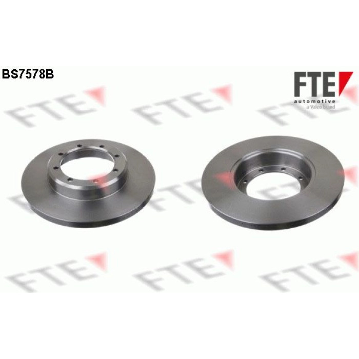 FTE 9081079 Bremsscheibe COATED RANGE