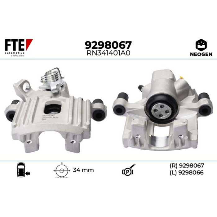 FTE 9298067 Bremssattel NEOGEN FTE 9298067 Bremssattel NEOGEN