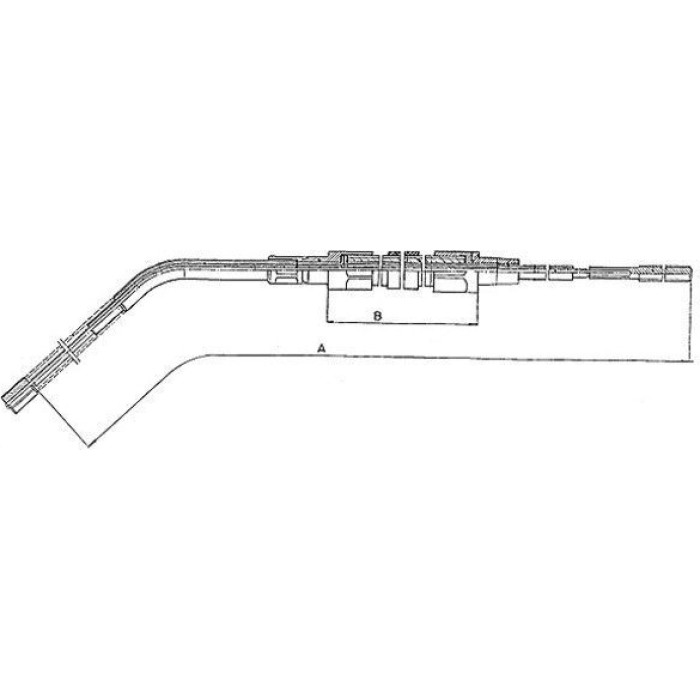 Textar 44007600 Seilzug, Feststellbremse