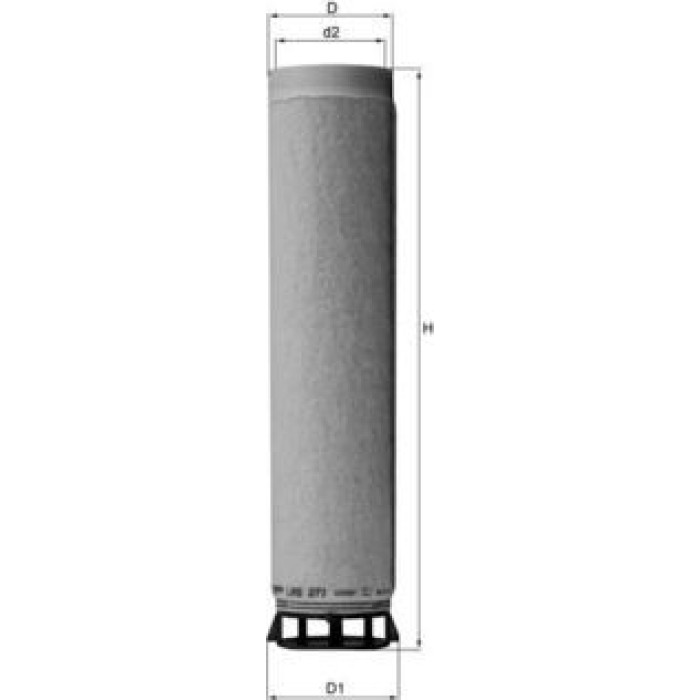 Knecht LXS 271 Sekundärluftfilter Knecht LXS 271 Sekundärluftfilter