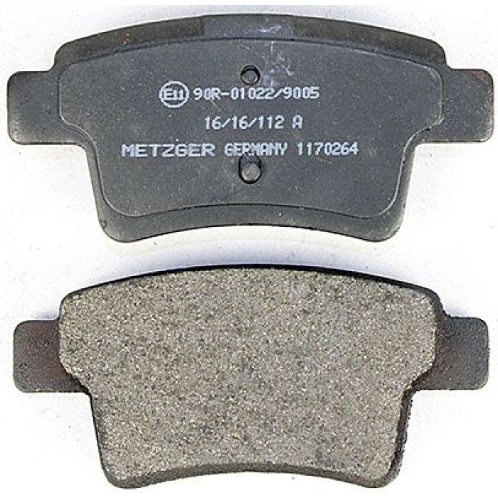 Metzger 1170264 Bremsbelagsatz, Scheibenbremse Metzger 1170264 Bremsbelagsatz, Scheibenbremse