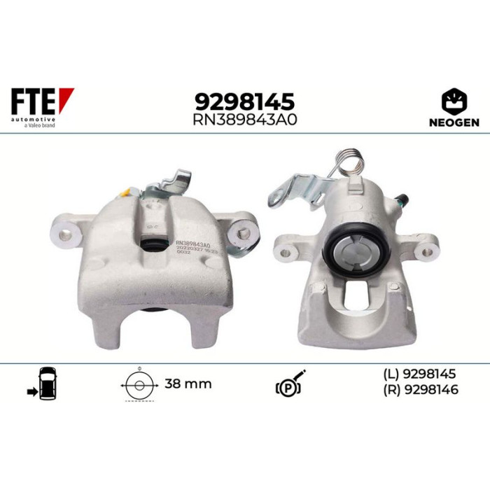 FTE 9298145 Bremssattel NEOGEN FTE 9298145 Bremssattel NEOGEN