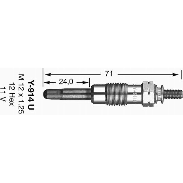 NGK 2643 Glühkerze NGK 2643 Glühkerze