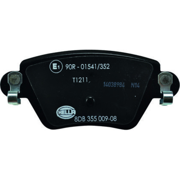 Hella 8DB 355 009-081 Bremsbelagsatz, Scheibenbremse Hella 8DB 355 009-081 Bremsbelagsatz, Scheibenbremse