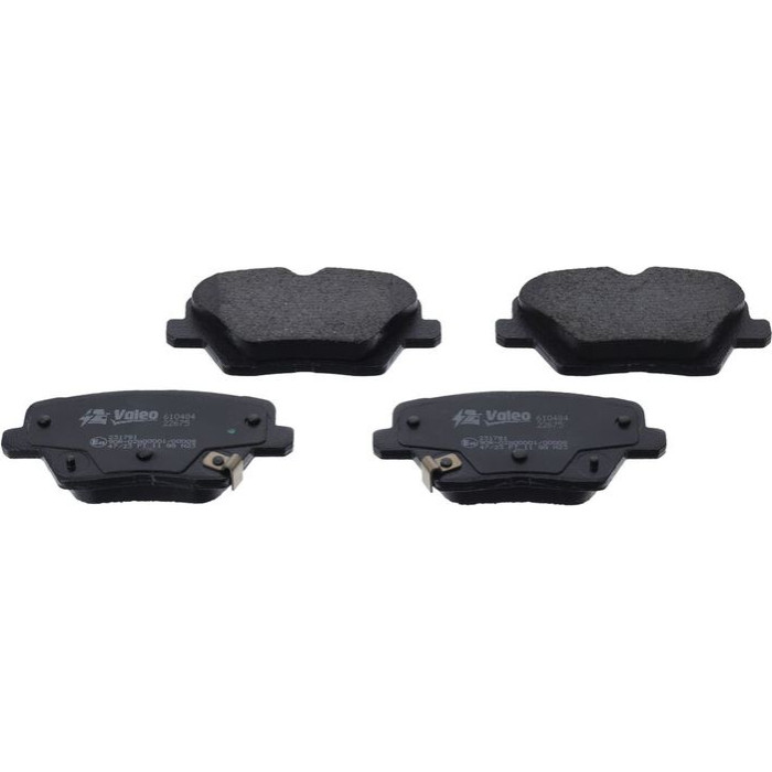 Valeo 610484 Bremsbelagsatz, Scheibenbremse E-PERFORMANCE Valeo 610484 Bremsbelagsatz, Scheibenbremse E-PERFORMANCE