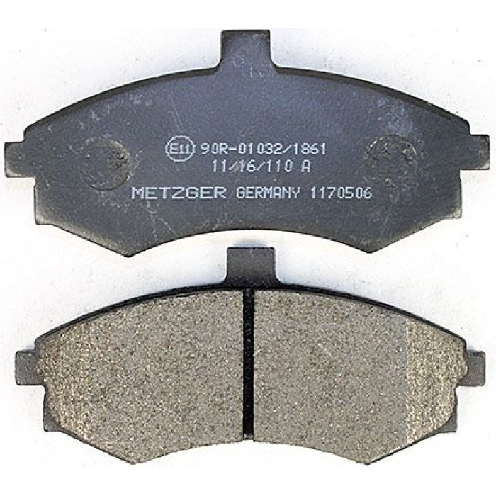 Metzger 1170506 Bremsbelagsatz, Scheibenbremse Metzger 1170506 Bremsbelagsatz, Scheibenbremse