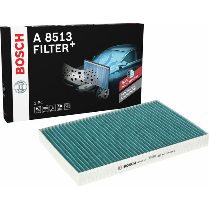 BOSCH 0 986 628 513 Innenraumfilter