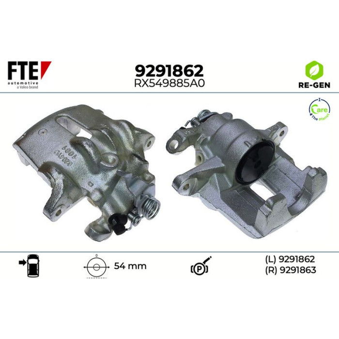 FTE 9291862 Bremssattel