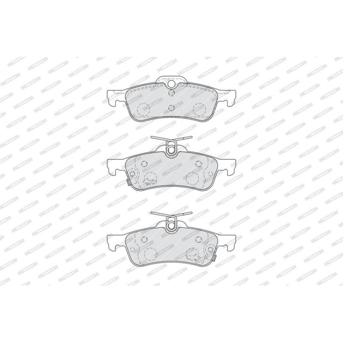 Ferodo FDB4041 Bremsbelagsatz, Scheibenbremse PREMIER ECO FRICTION
