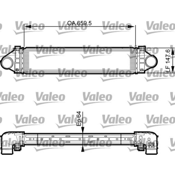 Ladeluftkühler 818238 Ladeluftkühler 818238