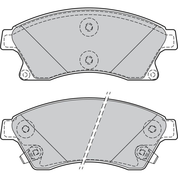Valeo 601071 Bremsbelagsatz, Scheibenbremse Valeo 601071 Bremsbelagsatz, Scheibenbremse
