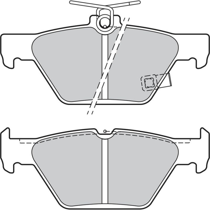 Valeo 601494 Bremsbelagsatz, Scheibenbremse