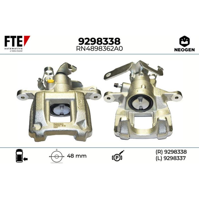 FTE 9298338 Bremssattel NEOGEN FTE 9298338 Bremssattel NEOGEN