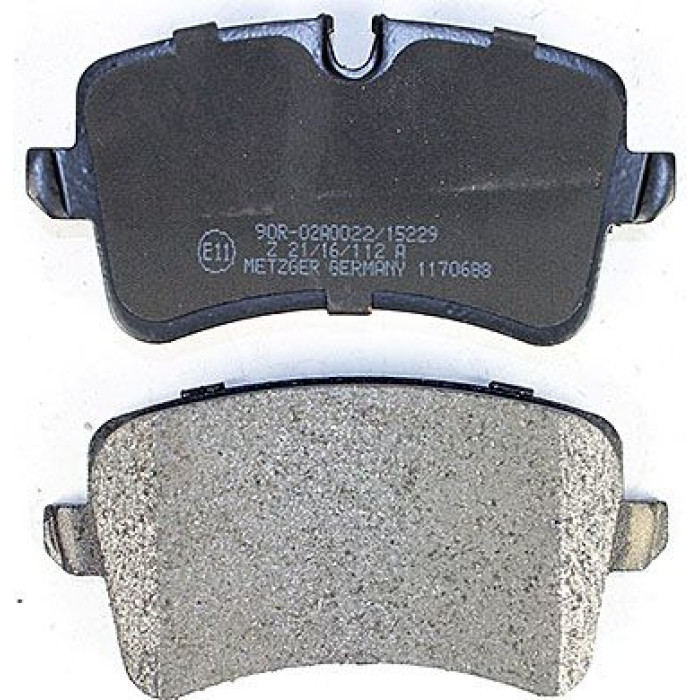 Metzger 1170688 Bremsbelagsatz, Scheibenbremse Metzger 1170688 Bremsbelagsatz, Scheibenbremse