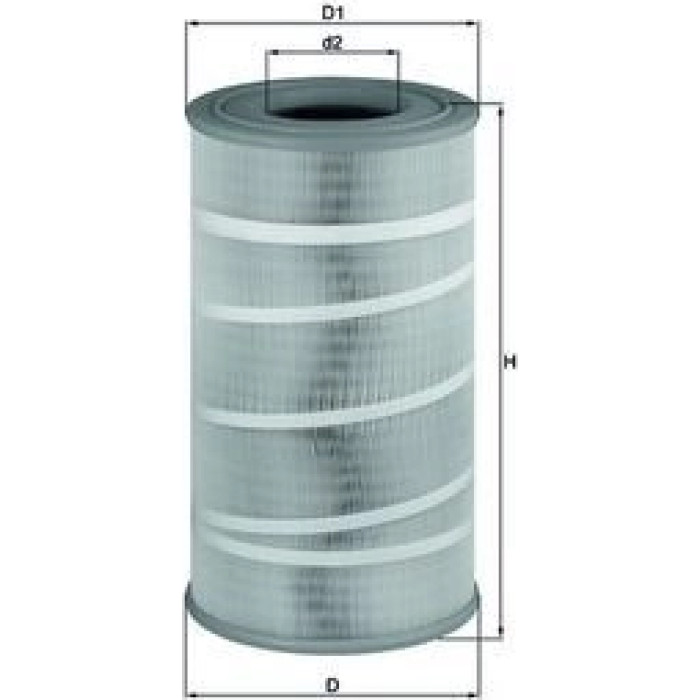 Knecht LX 7210/7 Luftfilter Knecht LX 7210/7 Luftfilter