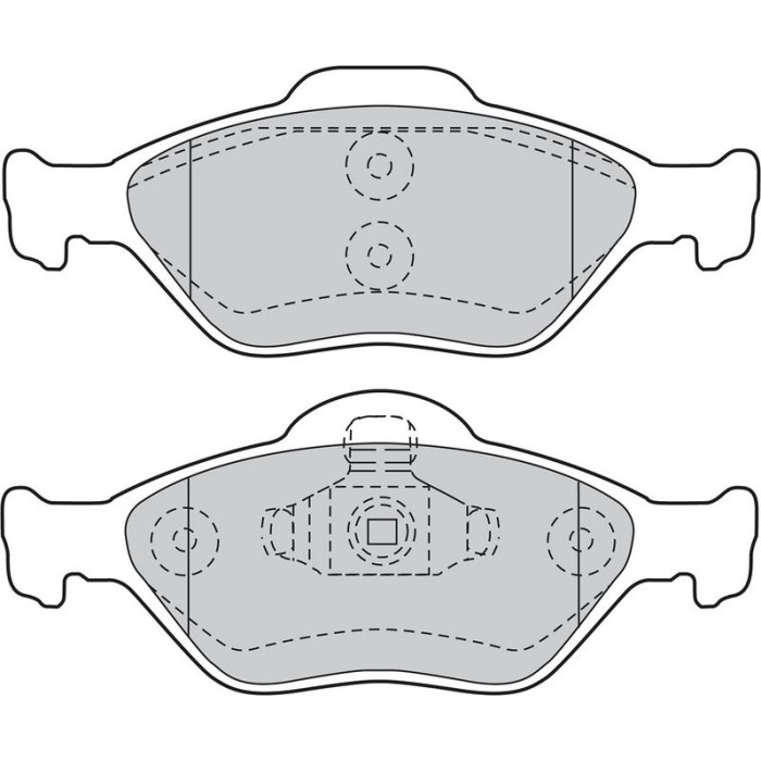 Valeo 598564 Bremsbelagsatz, Scheibenbremse Valeo 598564 Bremsbelagsatz, Scheibenbremse