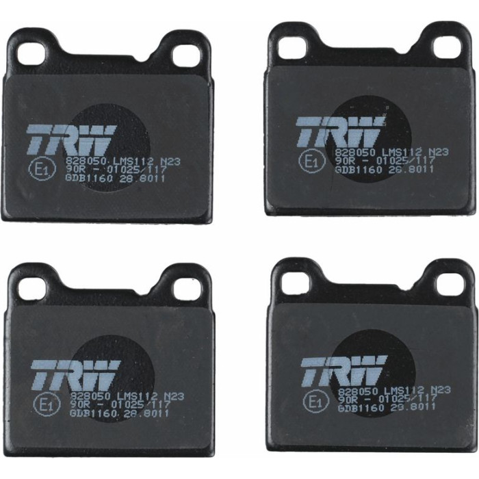 TRW GDB1160 Bremsbelagsatz, Scheibenbremse COTEC TRW GDB1160 Bremsbelagsatz, Scheibenbremse COTEC
