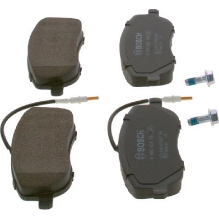 BOSCH 0 986 424 789 Bremsbelagsatz, Scheibenbremse BOSCH 0 986 424 789 Bremsbelagsatz, Scheibenbremse