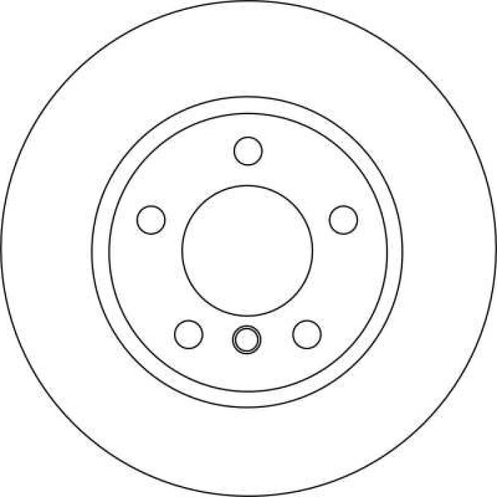 TRW DF4449 Bremsscheibe