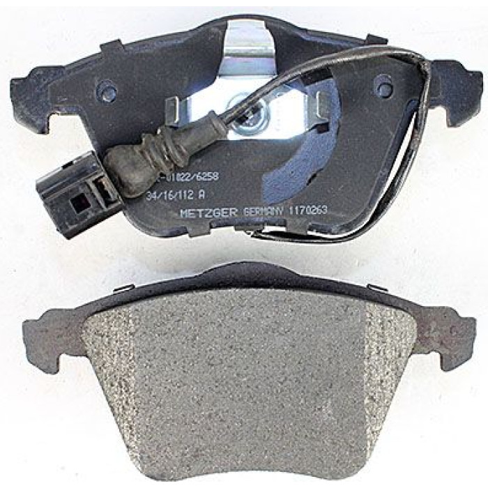 Metzger 1170263 Bremsbelagsatz, Scheibenbremse