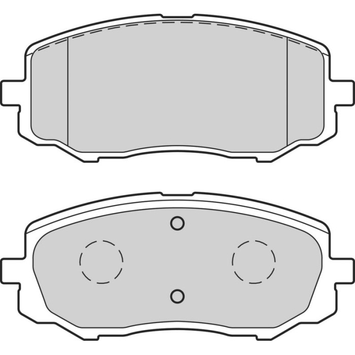 Valeo 302754 Bremsbelagsatz, Scheibenbremse ESSENTIAL