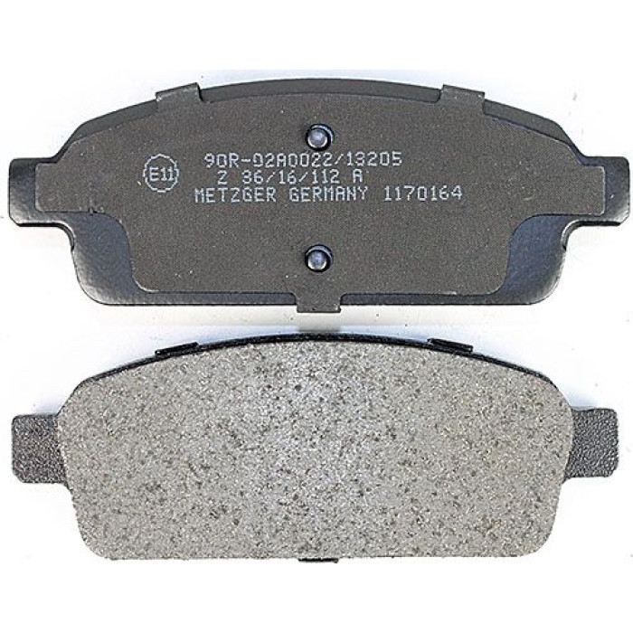 Metzger 1170164 Bremsbelagsatz, Scheibenbremse Metzger 1170164 Bremsbelagsatz, Scheibenbremse