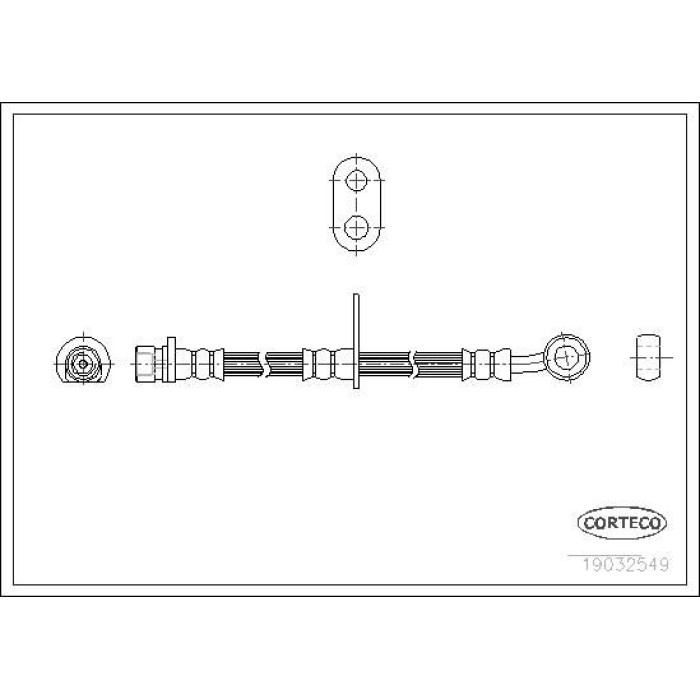 Corteco 19032549 Bremsschlauch