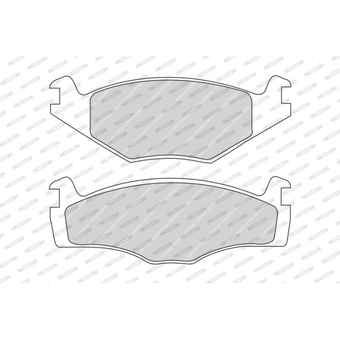 Ferodo FDB419 Bremsbelagsatz, Scheibenbremse PREMIER ECO FRICTION Ferodo FDB419 Bremsbelagsatz, Scheibenbremse PREMIER ECO FRICTION