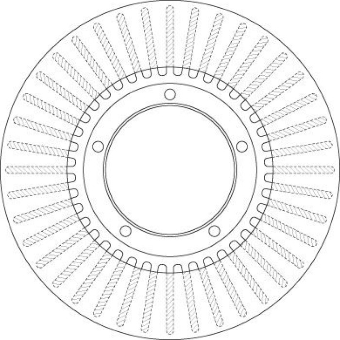 TRW DF6486 Bremsscheibe
