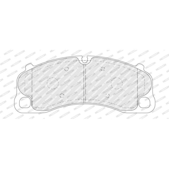 Ferodo FDB5267 Bremsbelagsatz, Scheibenbremse PREMIER ECO FRICTION Ferodo FDB5267 Bremsbelagsatz, Scheibenbremse PREMIER ECO FRICTION