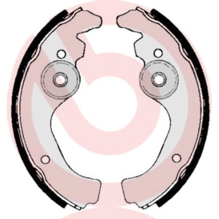 Brembo S 23 502 Bremsbackensatz ESSENTIAL LINE Brembo S 23 502 Bremsbackensatz ESSENTIAL LINE