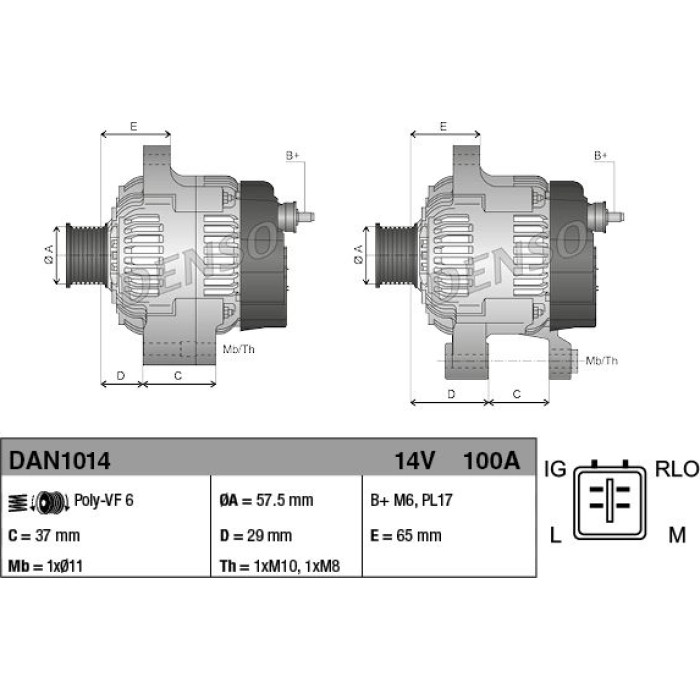Generator DAN1014 Generator DAN1014