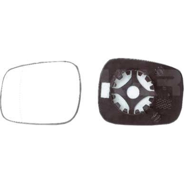 2x Alkar 6453174 Spiegelglas, Außenspiegel 2 x 2x Alkar 6453174 Spiegelglas, Außenspiegel 2 x