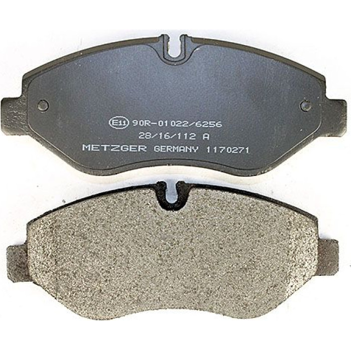 Metzger 1170271 Bremsbelagsatz, Scheibenbremse