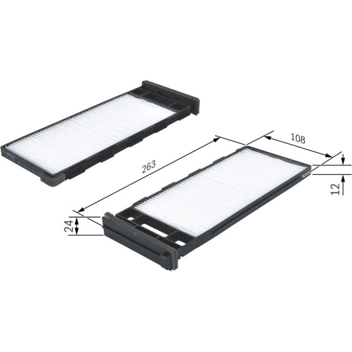 BOSCH 1 987 435 006 Innenraumfilter BOSCH 1 987 435 006 Innenraumfilter