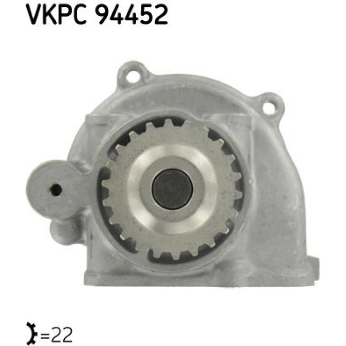 SKF VKPC 94452 Wasserpumpe