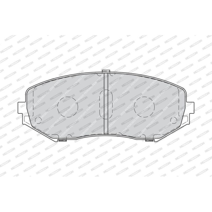 Ferodo FDB4060 Bremsbelagsatz, Scheibenbremse PREMIER ECO FRICTION