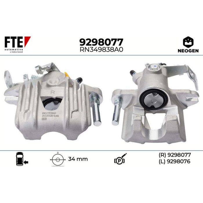 FTE 9298077 Bremssattel NEOGEN FTE 9298077 Bremssattel NEOGEN