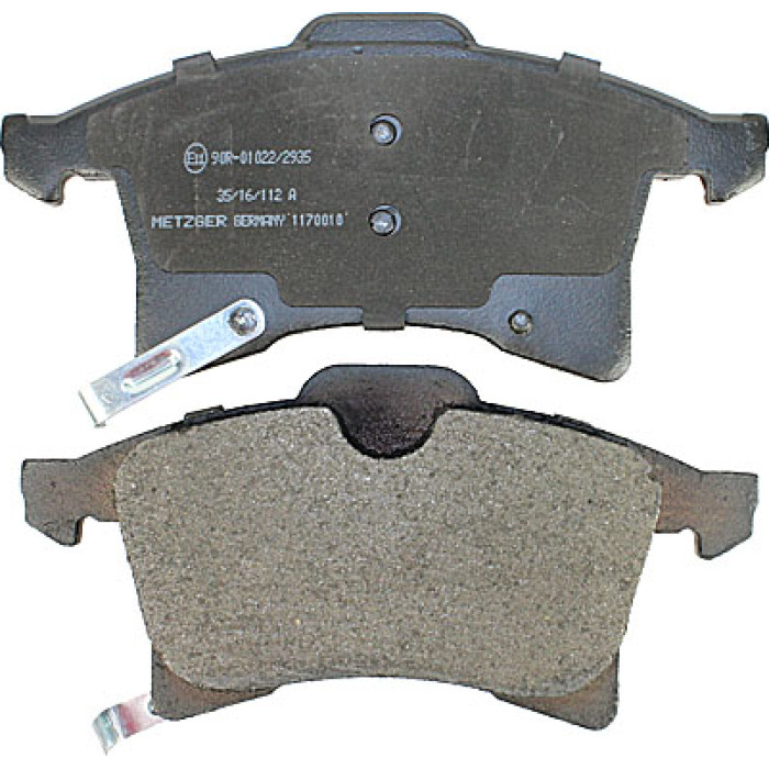 Metzger 1170010 Bremsbelagsatz, Scheibenbremse Metzger 1170010 Bremsbelagsatz, Scheibenbremse