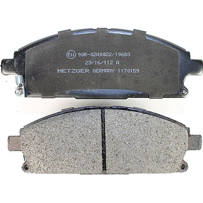 Bremsbelagsatz, Scheibenbremse 1170159 Bremsbelagsatz, Scheibenbremse 1170159