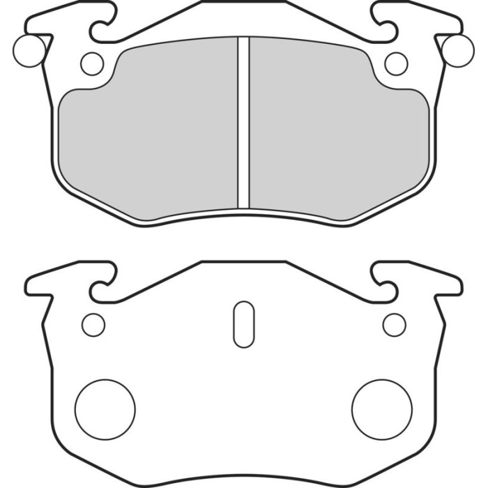 Valeo 302642 Bremsbelagsatz, Scheibenbremse ESSENTIAL