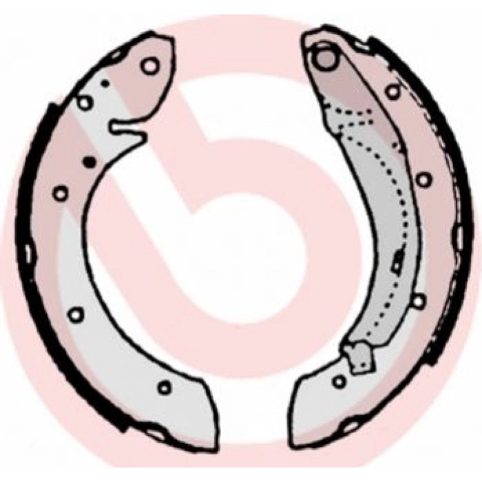 Brembo S 61 522 Bremsbackensatz ESSENTIAL LINE Brembo S 61 522 Bremsbackensatz ESSENTIAL LINE