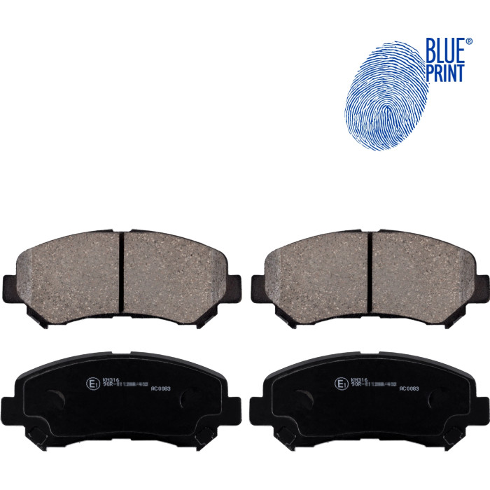 Blue Print ADN142139 Bremsbelagsatz, Scheibenbremse Blue Print ADN142139 Bremsbelagsatz, Scheibenbremse