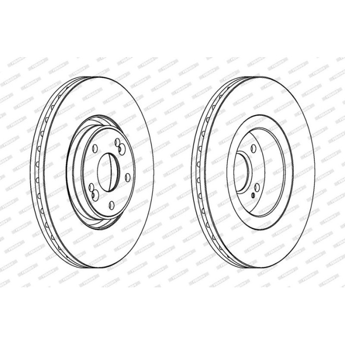 Ferodo DDF1511C-1 Bremsscheibe PREMIER Ferodo DDF1511C-1 Bremsscheibe PREMIER