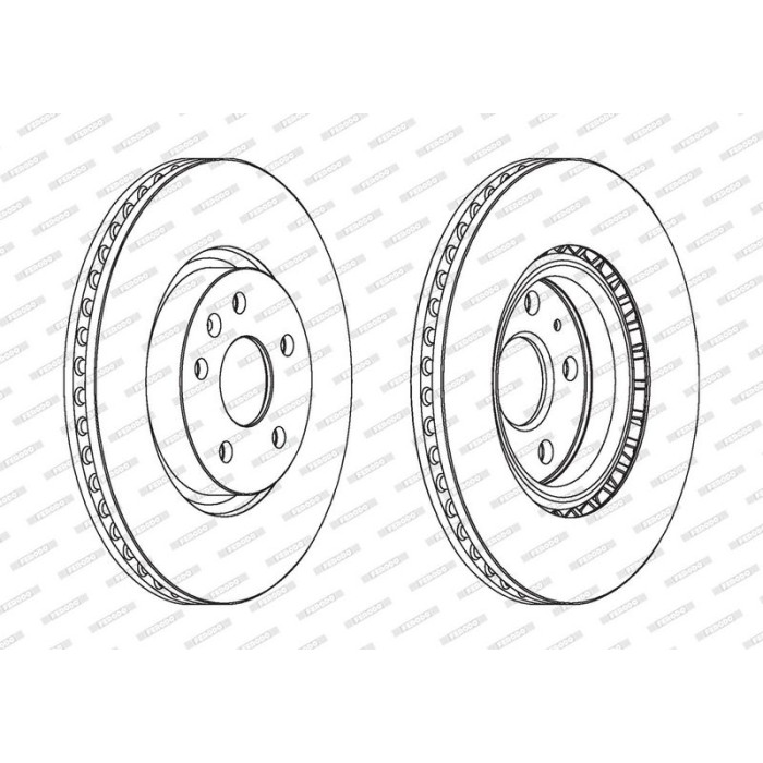 Bremsscheibe DDF1723C-1 Bremsscheibe DDF1723C-1