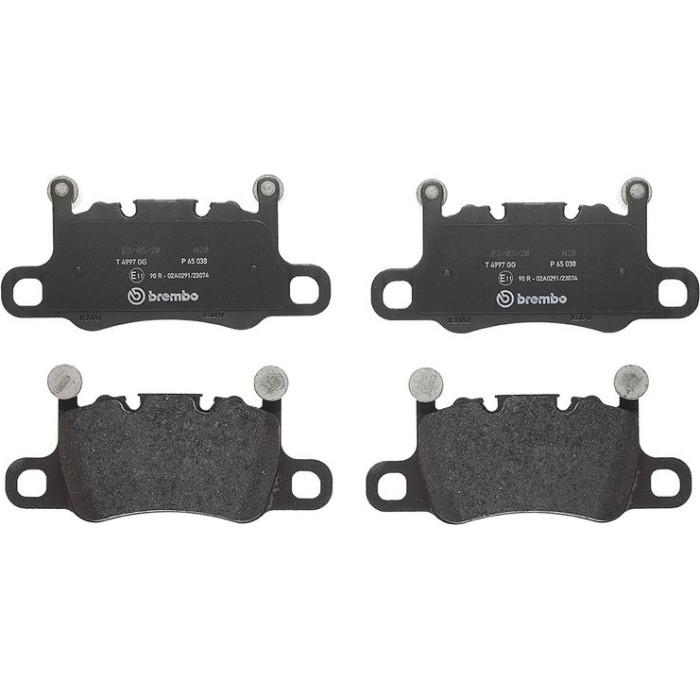 Brembo P 65 038 Bremsbelagsatz, Scheibenbremse PRIME LINE Brembo P 65 038 Bremsbelagsatz, Scheibenbremse PRIME LINE