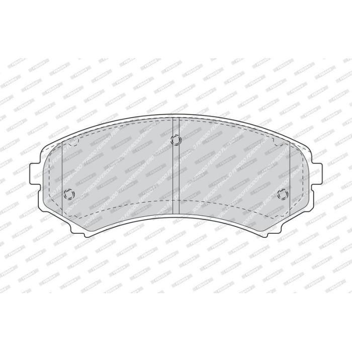 Ferodo FDB1603 Bremsbelagsatz, Scheibenbremse PREMIER ECO FRICTION Ferodo FDB1603 Bremsbelagsatz, Scheibenbremse PREMIER ECO FRICTION