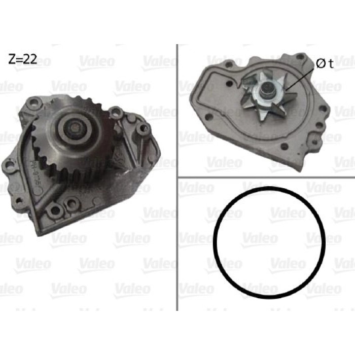 Valeo 506680 Wasserpumpe