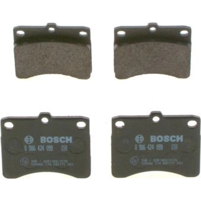 BOSCH 0 986 424 099 Bremsbelagsatz, Scheibenbremse BOSCH 0 986 424 099 Bremsbelagsatz, Scheibenbremse